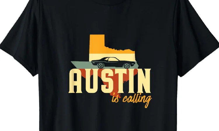 Desain kaos retro, Sumber: amazon.com